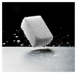 falling suger cube null